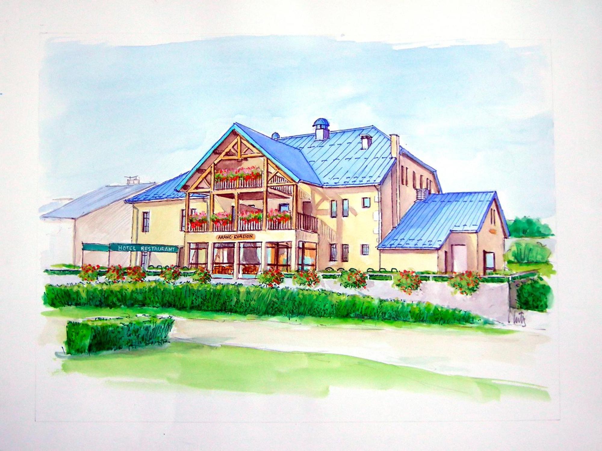 Hotel Logis Aranc Evasion Extérieur photo